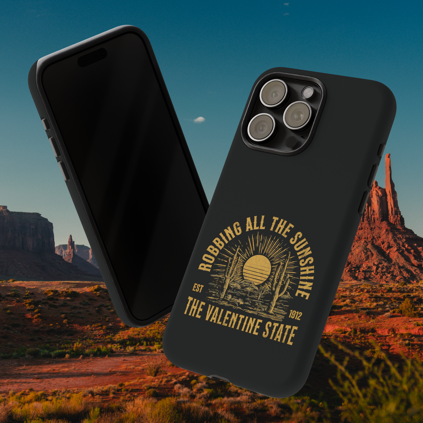 Robbing All The Sunshine, The Valentine State Phone Case, iphone