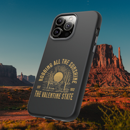 Robbing All The Sunshine, The Valentine State Phone Case, iphone