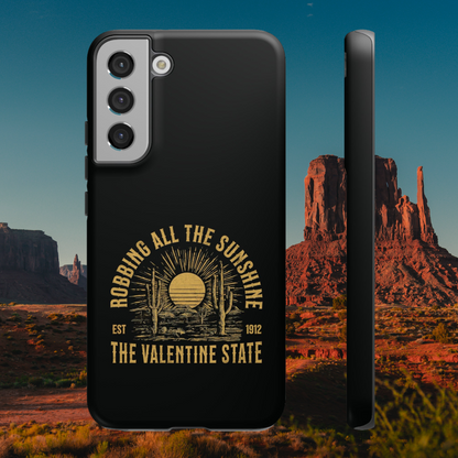 Robbing All The Sunshine, The Valentine State Phone Case, Samsung case